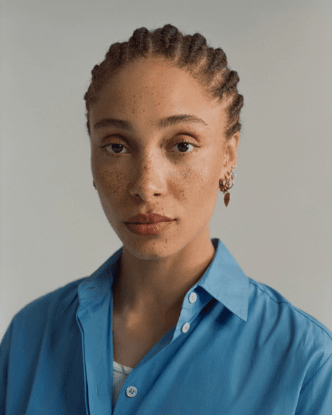Portrait of Adwoa Aboah, model and mental health activist