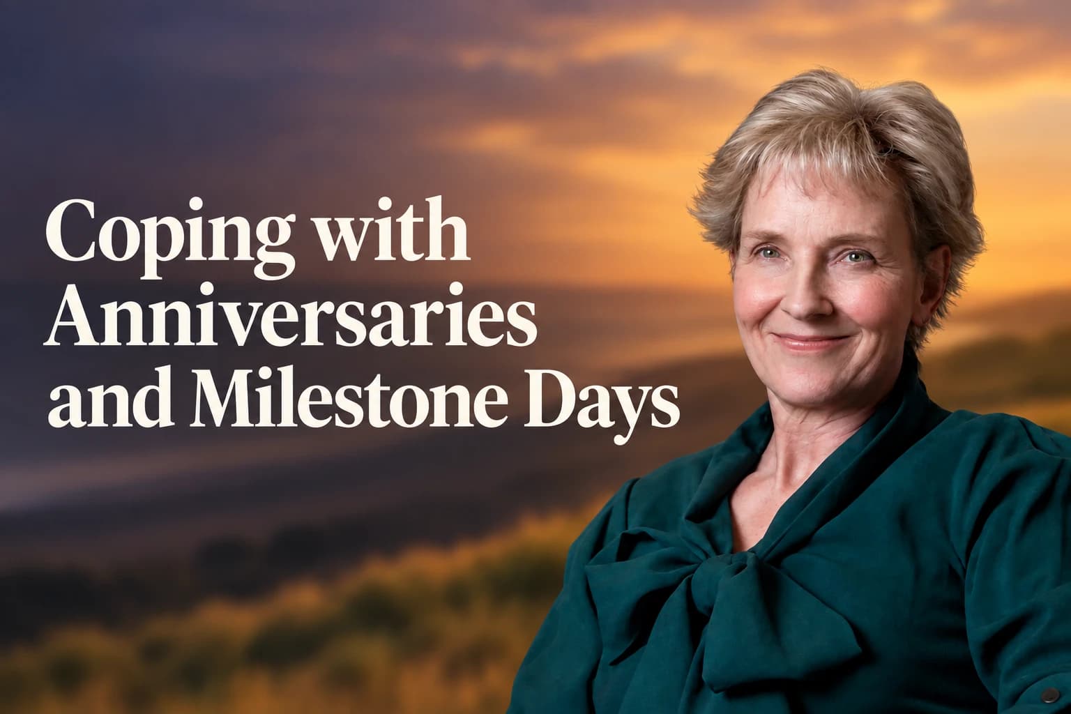Video still from "Coping with Anniversaries and Milestone Days While Grieving"