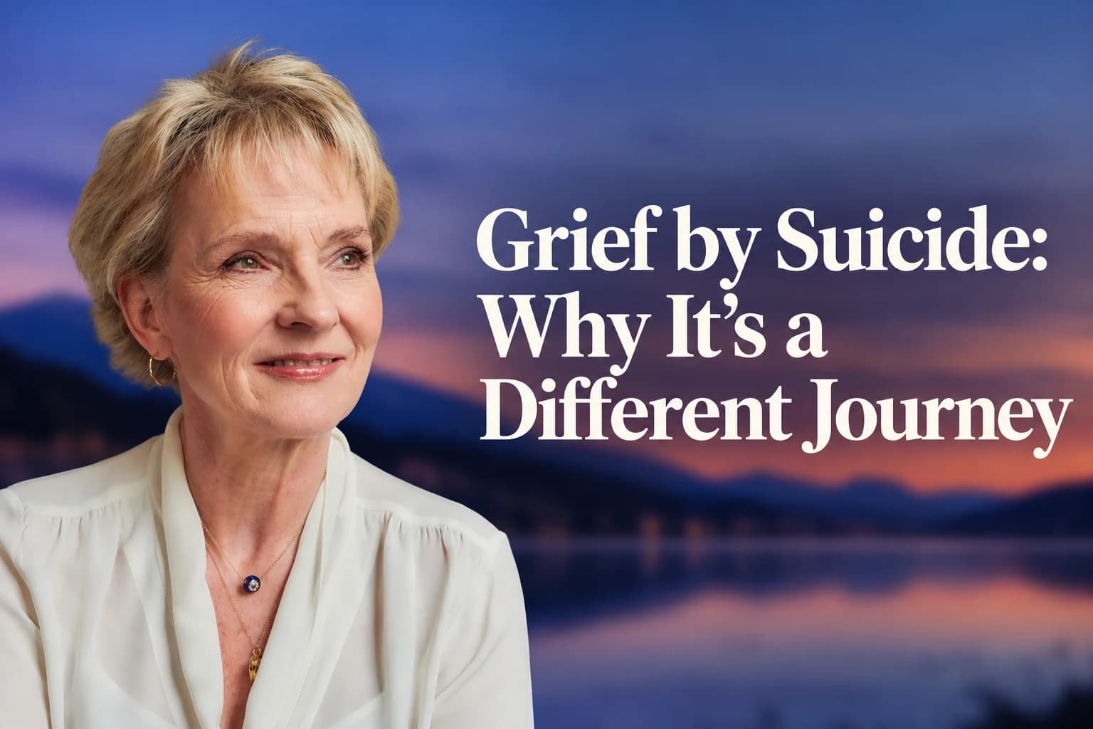 Video still from "Grief by Suicide: Why It's A Different Journey"