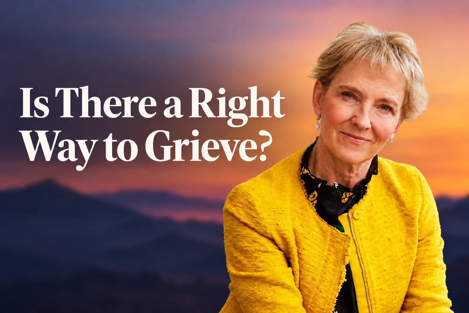Video still from "Is There a Right Way to Grieve?"